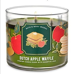B&BW Dutch Apple Waffle 3-Wick Candle